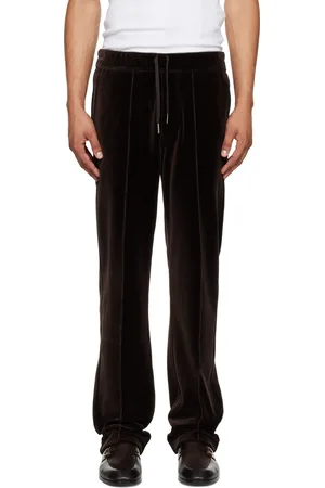 Tom Ford Brown Pinched Seam Sweatpants