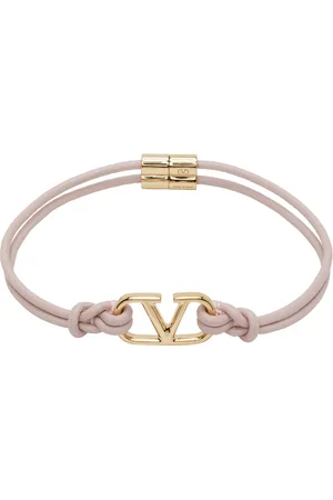 VALENTINO GARAVANI Pink VLogo Signature Bracelet