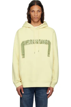 Lanvin Yellow Curb Lace Hoodie