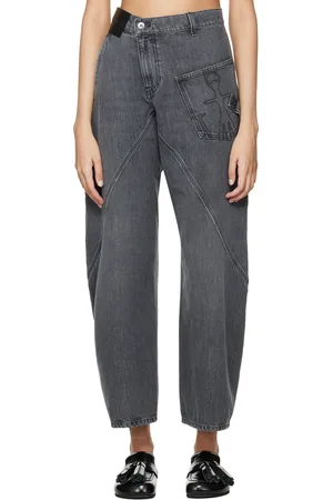 J.W.Anderson Gray Twisted Denim Trousers