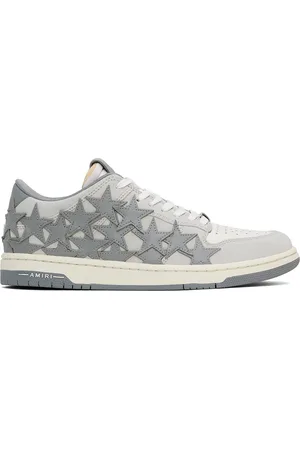 AMIRI Gray & White Stars Low Sneakers