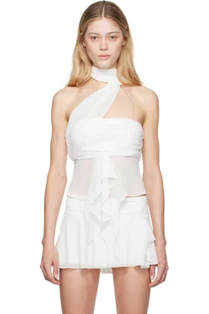 DANIELLE GUIZIO Wrap Around Tank Top