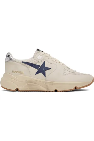 Golden Goose Taupe Running Sole Sneakers