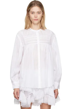 Isabel Marant White Plalia Shirt