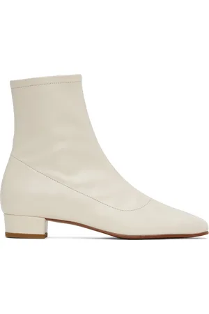 By Far White Este Boots