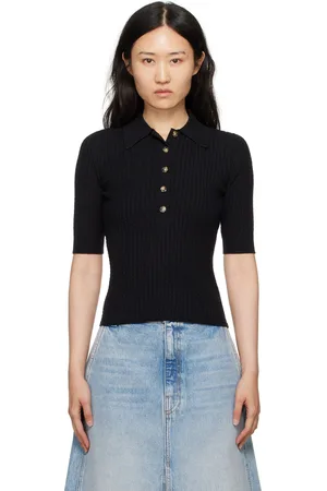 Proenza Schouler Black White Label Sera Polo