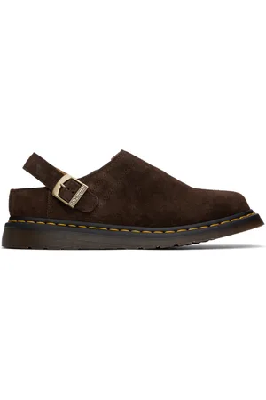 Dr. Martens Brown Isham Suede Mules