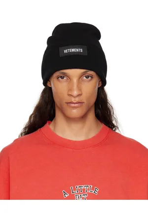 Vetements Blackout Logo Beanie