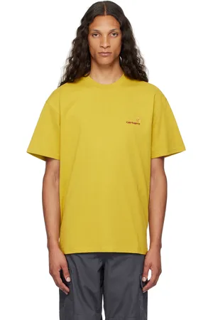 Carhartt Yellow American Script T-Shirt