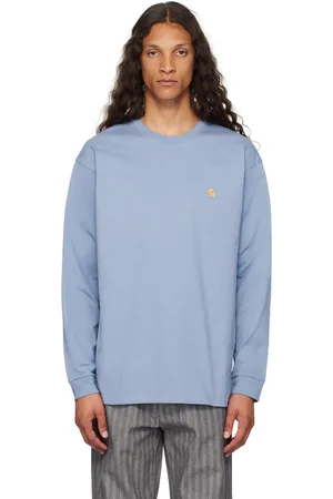 Carhartt Blue Chase Long Sleeve T-Shirt
