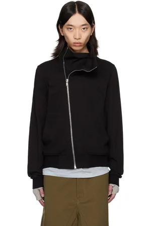 Rick Owens Black Porterville Bauhaus Jogger Sweatshirt