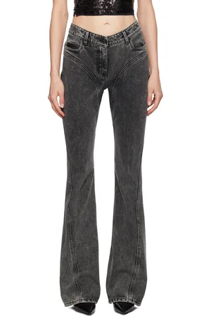 MUGLER Black Flared Jeans