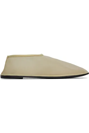 The Row Beige Sock Slippers