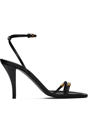 The Row Black Cleo Bijoux Sandals