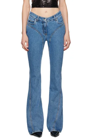 MUGLER Blue Flared Jeans