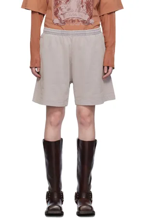 Acne Studios Purple Garment-Dyed Shorts