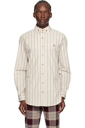 Vivienne Westwood Beige 2 Button Krall Shirt