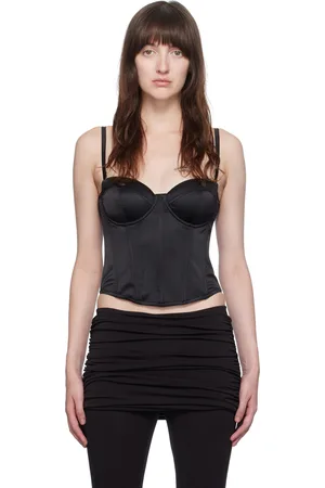 FLEUR DU MAL Black Hamptons Corset