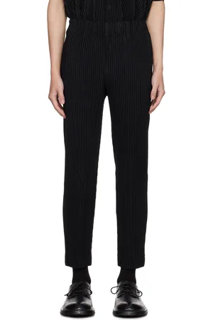 Issey Miyake Black Basics Trousers