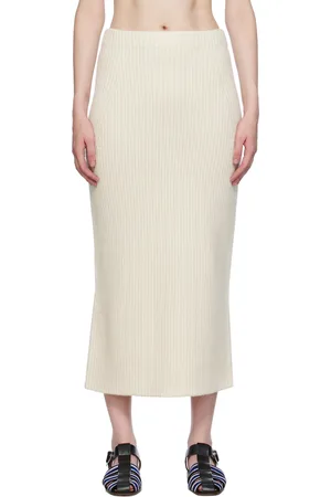 GABRIELA HEARST Off-White Matre Maxi Skirt