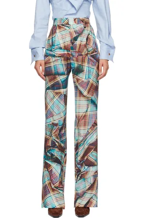 Vivienne Westwood Blue & Red W Ray Trousers
