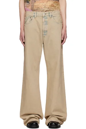Acne Studios Beige Loose Fit 2021M Jeans