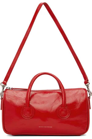 MARGE SHERWOOD Red Zipper Small Bag