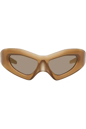 Entire Studios SSENSE Exclusive Brown Compound Performance Sunglasses