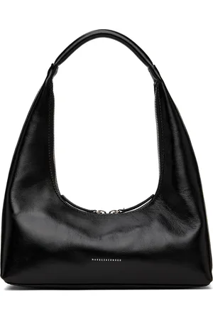 MARGE SHERWOOD Black Integrated Strap Shoulder Bag