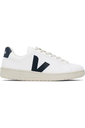 Veja White & Navy Urca CWL Sneakers