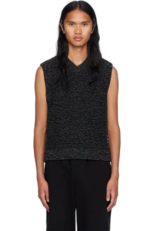 CRAIG GREEN Gray & Black Rope Vest