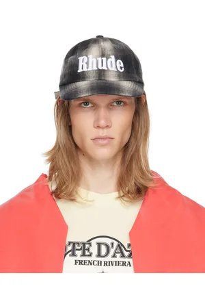 Rhude Gray Flannel 6-Panel Cap