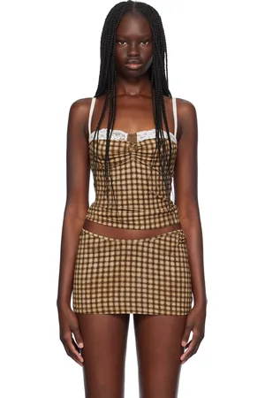 Miaou Brown Enzo Tank Top