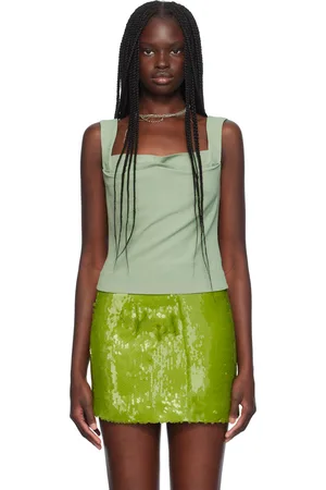 Miaou Green Imogene Corset