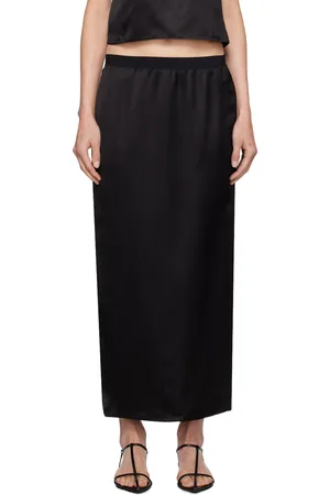 WARDROBE.NYC Slip Midi Skirt