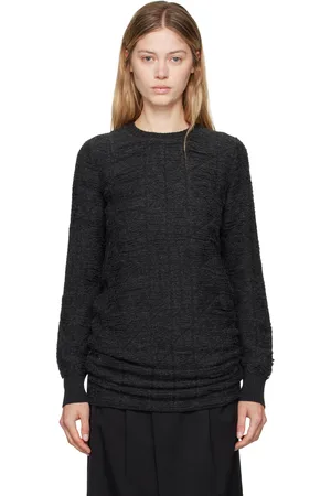 Maison Margiela Gray Distressed Sweater