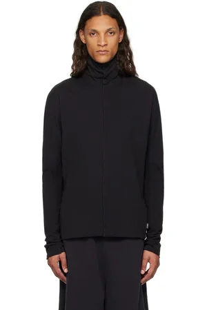 Maison Margiela Black Raw Edge Turtleneck