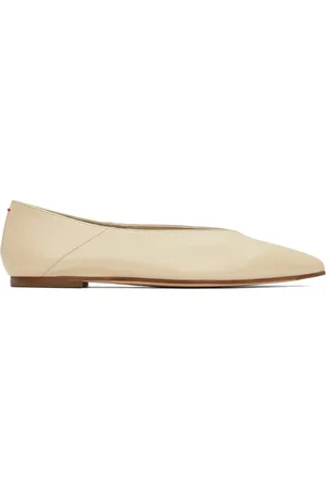 Aeyde Off-White Moa Ballerina Flats