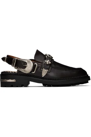 TOGA PULLA SSENSE Exclusive Polido Open Back Loafers