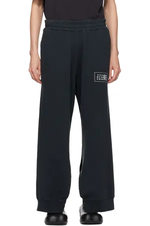Maison Margiela Black Vented Lounge Pants