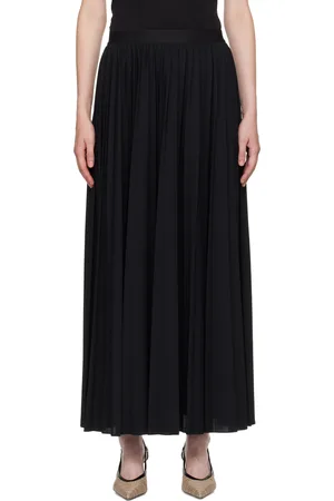 Max Mara Black Maesa Maxi Skirt