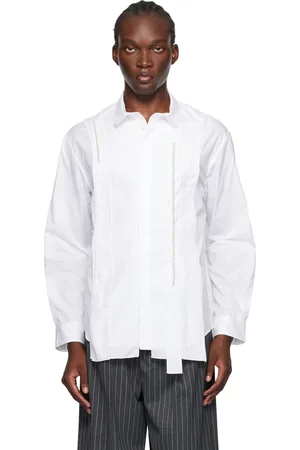 Simone Rocha White Inverted Seam Shirt