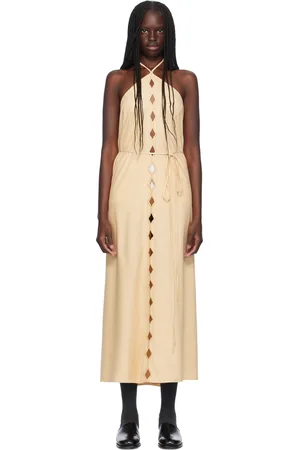 Baserange Yellow Cessa Ligo Maxi Dress