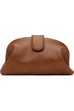 Bottega Veneta Tan Teen Lauren 1980 Clutch