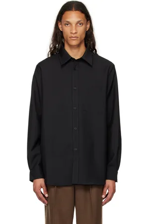 Rohe Black Slim Classic Shirt