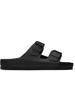 Birkenstock Black Regular Arizona Sandals