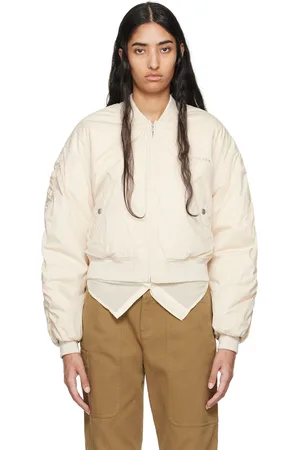 Isabel Marant Beige Bessime Bomber Jacket
