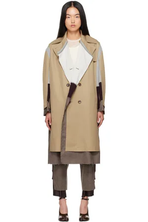 UNDERCOVER Paneled Trench Coat