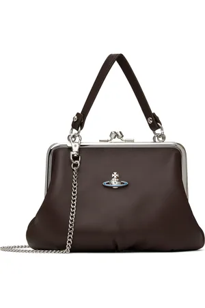 Vivienne Westwood Brown Granny Frame Bag