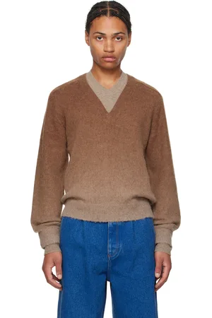 J.W.Anderson Brown Gradient Sweater